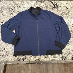 Theory Navy Bomber style jacket